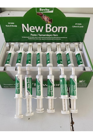 Royal Rovita New Born 5'li Paket Yeni Doğan Kuzu Ve Buzağı Için Bağışıklık Destekleyici