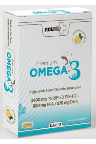 NOUPLUS OMEGA3 PREMİUM 60 KAPSÜL NOUPLUS OMEGA3 PREMİUM 60 KAPSÜL