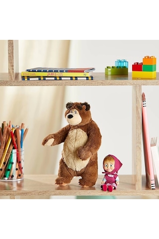 Masha And The Bear Masha Doll 12cm And Bear 25cm