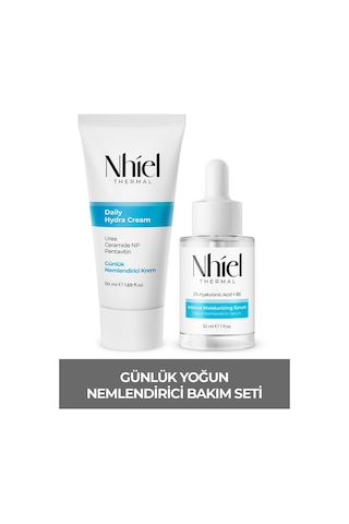 Nhiel Thermal Yoğun Nemlendirici ve Bariyer Güçlendirici Günlük Bakım Seti