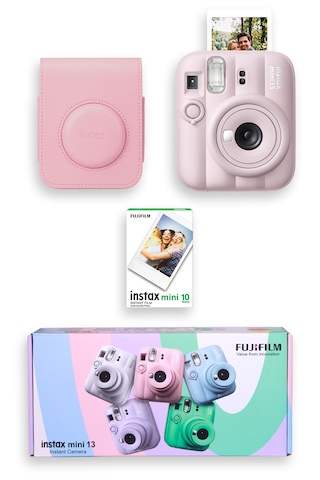Instax Mini 13 Şipşak Fotoğraf Makinesi + Çanta + 10'lu Film