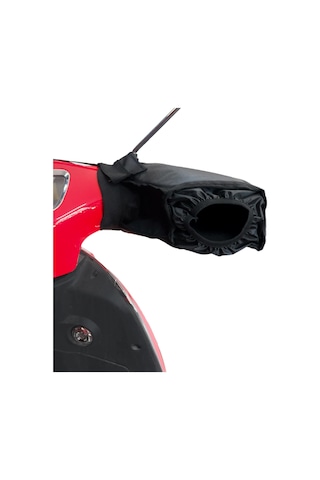 GP Kompozit Universal Scooter El Korumalı Rüzgarlık Siyah