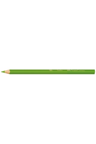 Faber-Castell Jumbo Üçgen Boya Kalemi, 12 Renk, Ergonomik Gövde, Beyaz Renk İçerir, Kalın Uçlu