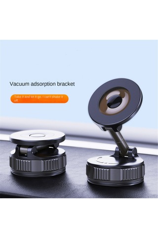 Teltree Zinc Alloy N52 Manyetik Araç Telefon Tutucu - Vakum Süpürge 360 Dönebilen, Sıcak Dayanıklı, Sarsıntıya Dayanıklı, Evrensel Uyumlu