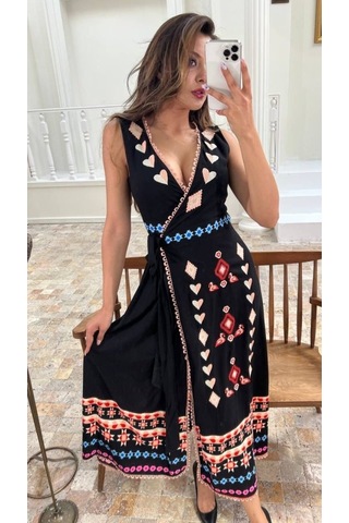 5983 Kimono-siyah Si Yah