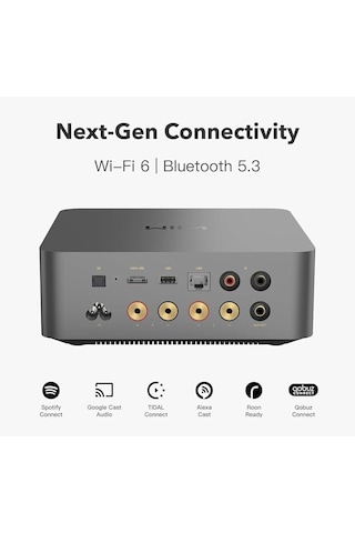 Wiim Amp Ultra Streaming Stereo Amplifier Space Grey