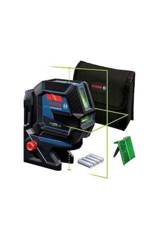 Yeşil Çizgi Lazer - 50 Metre Mesafe, Taşıma Çantası İle Kolay Kullanım