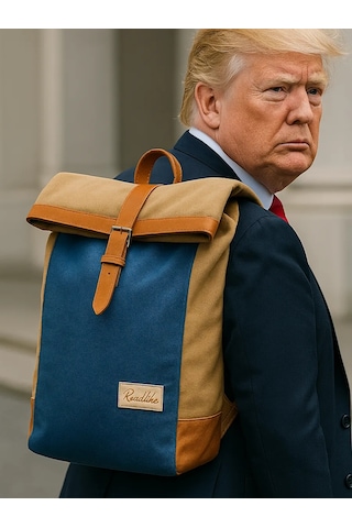 Roadlike Şehir Tarzı, Sırt Çantası, Roll Top, Dizüstü Bilgisayar Bölmeli 177676520 Bej