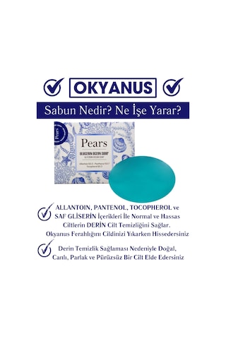 Pears Gliserinli Okyanus Sabunu 120 G