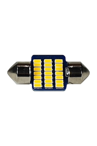 Sarı Renk Led Sofit Ampul 31Mm - 21 Smd Led Li