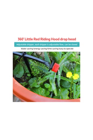Hallow-bahçe İçin Otomatik Damla Sulama Kitleri 25m/82ft Sera 25m