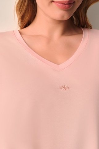 Suwen Maria Kapri Pijama Takımı Sh26610659334 Pembe
