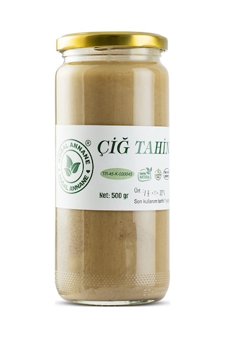 Çiğ Tahin 500gr