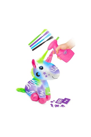 Hobi Seti Airbrush Plush Unicorn Pelüş Boyanabilir Temizlenebilir 6+ Yaş