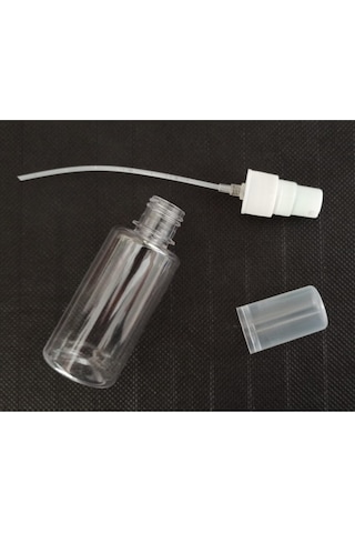 50Ml - 25 Adet - Plastik Boş Sprey Başlıklı Pet Şişe
