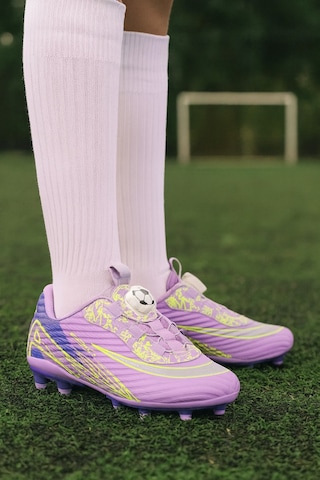 Mini Bonito Üniseks Yeni Nesil Mekanizmalı Futbol Kramponu Lila