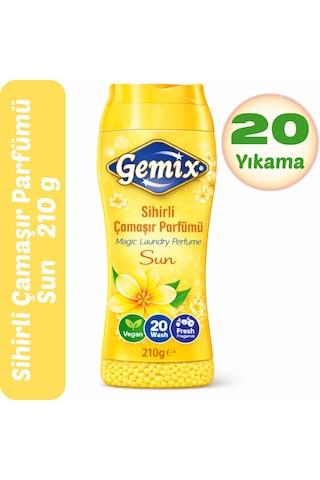Gemix Sihirli Çamaşır Parfümü Sun 210 Gr Tekli