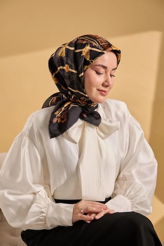 Silk Home Twill İpek Eşarp 11530-02 Siyah