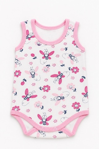 Babyhola 5'li Atlet Kol Çıtçıtlı Badi Mix Set Pudra
