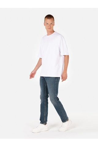 Colin's Colins 044 Karl Normal Kesim Düşük Bel Düz Paça Mavi Erkek Pantolon Cl1071279 Denim