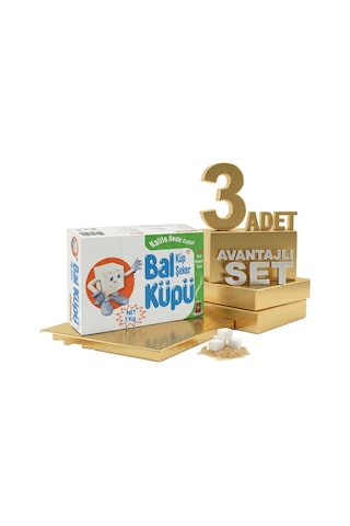 Balküpü Küp Şeker 3x1 Kg