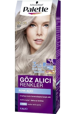 Palette Göz Alıcı Renkler 12 - 21 Gümüş Sarı X 2 Adet