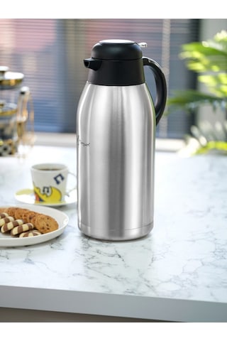 Paslanmaz Çelik 3 Litre Çift Katlı Çay Termosu