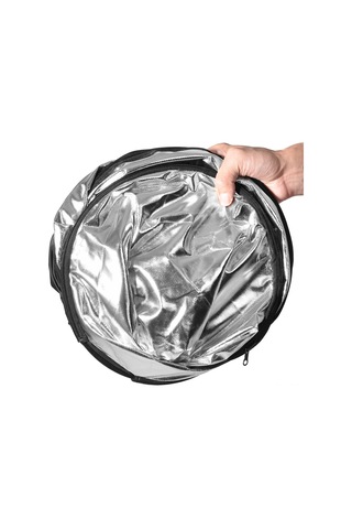 Lemestar 60x90 Cm 5'li 1 Elips Fotoğraf Işık Yansıtıcı - Altın, Gümüş, Beyaz, Siyah, Yarı Saydam - Taşıma Çantası İle Esnek Çelik Çerçeve