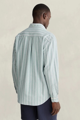Gant Erkek Yeşil Relaxed Fit %100 Pamuk Gömlek-24725