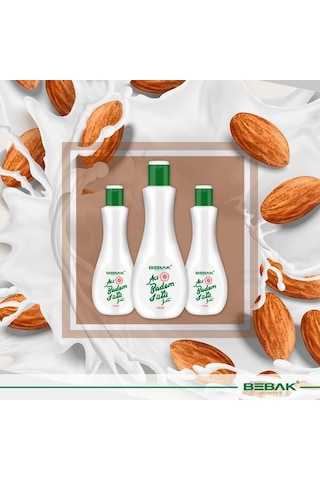 Bebak Acı Badem Sütü 215 Gr Büyük Boy