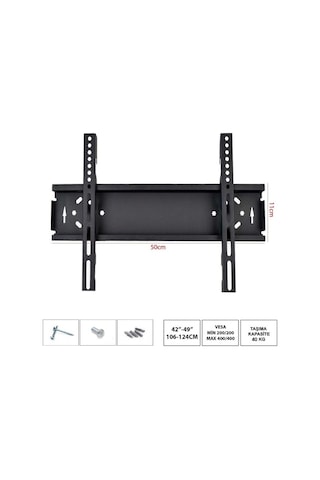 Lcd Askı Aparatı Sabit 42"/49" 106-124cm 5011