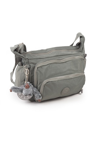 Krinkıl / Klinkır Su Geçirmez Kumaş Çok Gözlü Çapraz Kol Ve Omuz Postacı Çantası 116g Gri