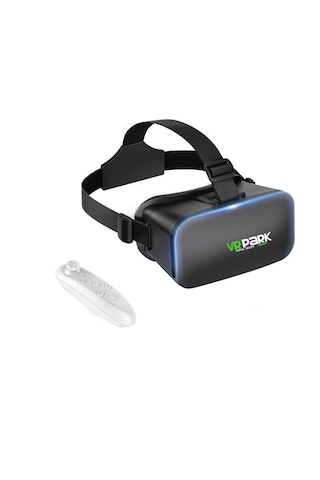 Microcase Vrpark V6 3D Sanal Gerçeklik Gözlüğü + VR Bluetooth Kumanda