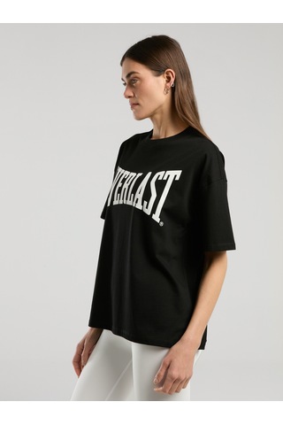 Everlast Ever Classics Wmn Oversize Siyah Kadın Tişört Siyah