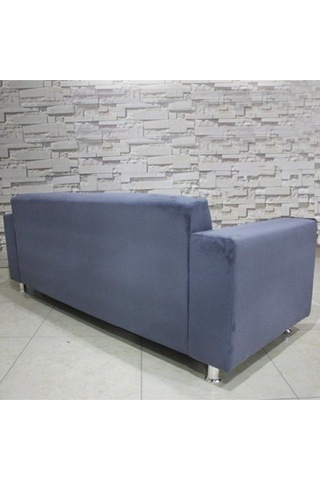 Koltukstilim H-101 Üçlü Ofis Bekleme Koltuğu Mavi