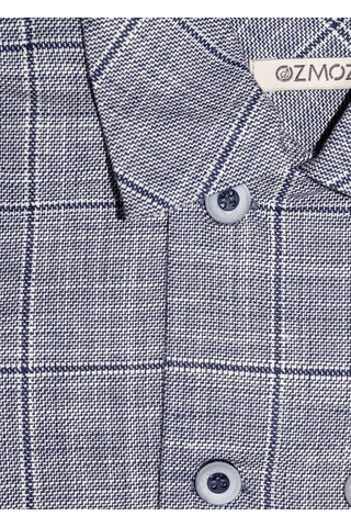 Ozmoz Ozmoz Erkek Bebek Baharlık Klasik Mavi Pantolon Ceket Takım Mavi