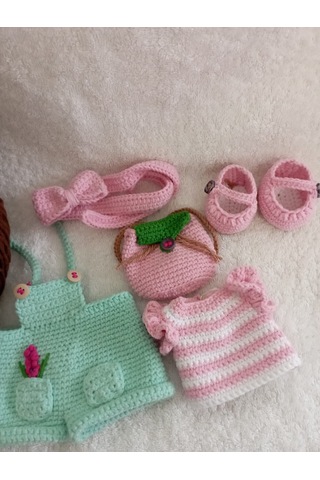 Amigurumi Sena Bebek Çok Renkli