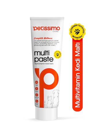 Petissimo Care Multivitamin Kedi Maltı - Tüy Dökülmesini Engelleyici Malt Paste