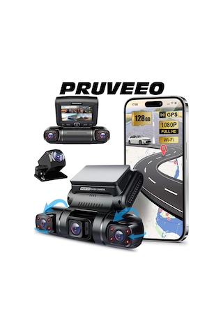 Pruveeo D90-4ch Fhd Wı-fı Gps + 128gb Sd Kart Kame