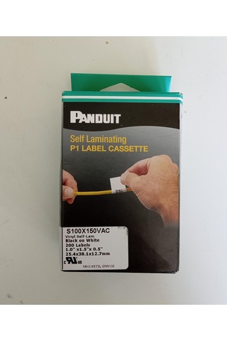 Panduit Self Laminating P1 Label Cassette S100X150VAC
