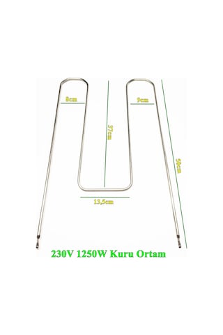 M Tipi Fırın Isıtıcı Rezistans 230v 1250w