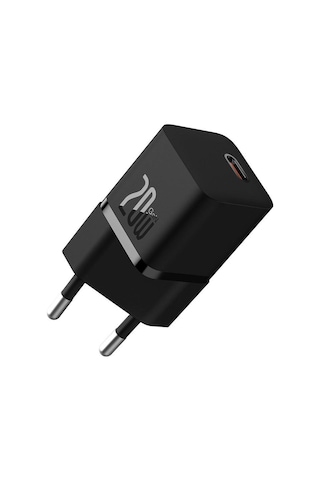 Baseus Mini 1c 20w Ab Gan5 Hızlı Şarj Cihazı Siyah