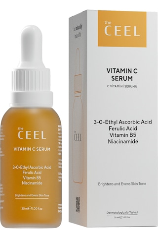 The Ceel Leke Karşıtı Aydınlatıcı Vitamin C Serum Glutatyon, Ferulic Asit, Ascorbic Asit 30 ml