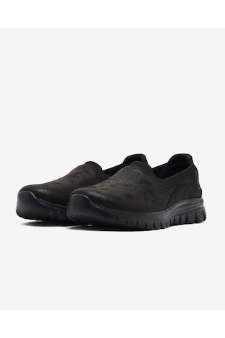 Skechers Graceful Leanıng In Kadın Siyah Günlük Ayakkabı 100703 Bbk Siyah