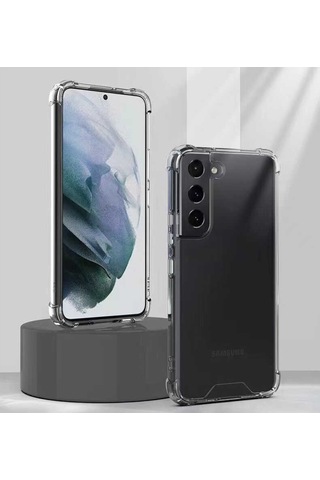Galaxy S22 Uyumlu Zore Nitro Anti Shock Silikon-renksiz Renksiz