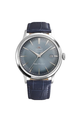 Orient Ra-ac0030l30b Kurmalı Otomatik Deri Lacivert 41 Mm Erkek Kol Saati Gri