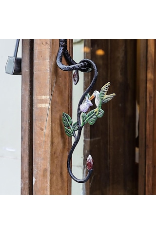 Homyl Balkon Bahçe Duvarı İçin Ağır Hizmet Hook Dekoratif