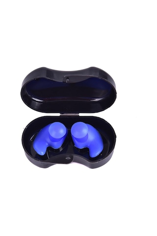 Yumuşak Su Geçirmez Silikon Yüzücü Kulaklığı Siyah Kutu N11.141