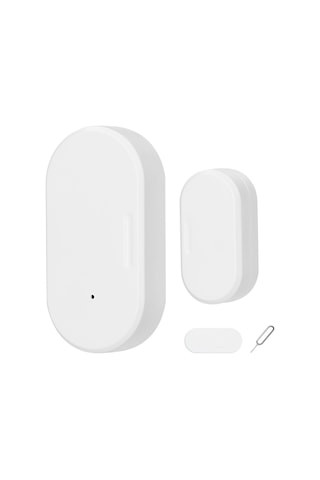 Aubyhe Zigbee 3.0 Akıllı Pencere/kapı Sensörü - Uzak İzleme Ve Uyarı - Akıllı Ev Entegrasyonu - Pil Düşük Uyarısı - Beyaz Zigbee Ağ Geçidi Gereklidir