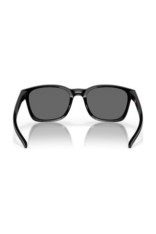 Oakley Oak 9018 901804 55 Ojector Aynalı Polarize Erkek Kare Siyah Kemik Güneş Gözlüğü Siyah